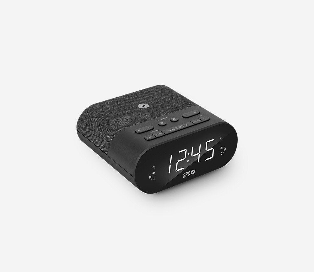EAN 8436542858663 - SPC Frodi QI Reloj despertador digital Negro imagen 3