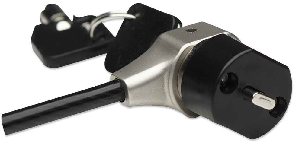 EAN 0766623440240 - Manhattan 440240 cable antirrobo Negro 1,8 m imagen 4