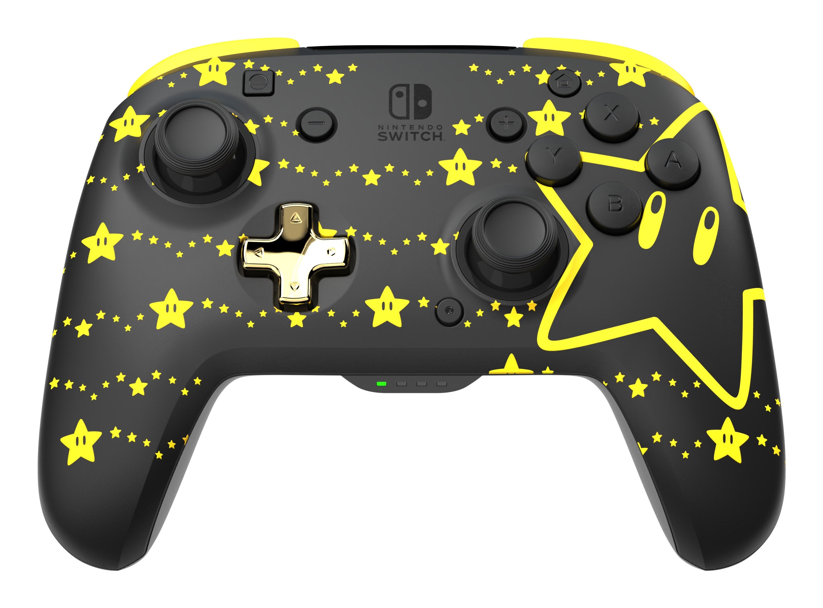 EAN 0708056070885 - PDP REMATCH GLOW Negro, Amarillo Gamepad Analógico/Digital Nintendo Switch, Nintendo Switch OLED imagen 1