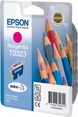 Tinta Original Epson Stylus C70/80 Magentra(T0323)