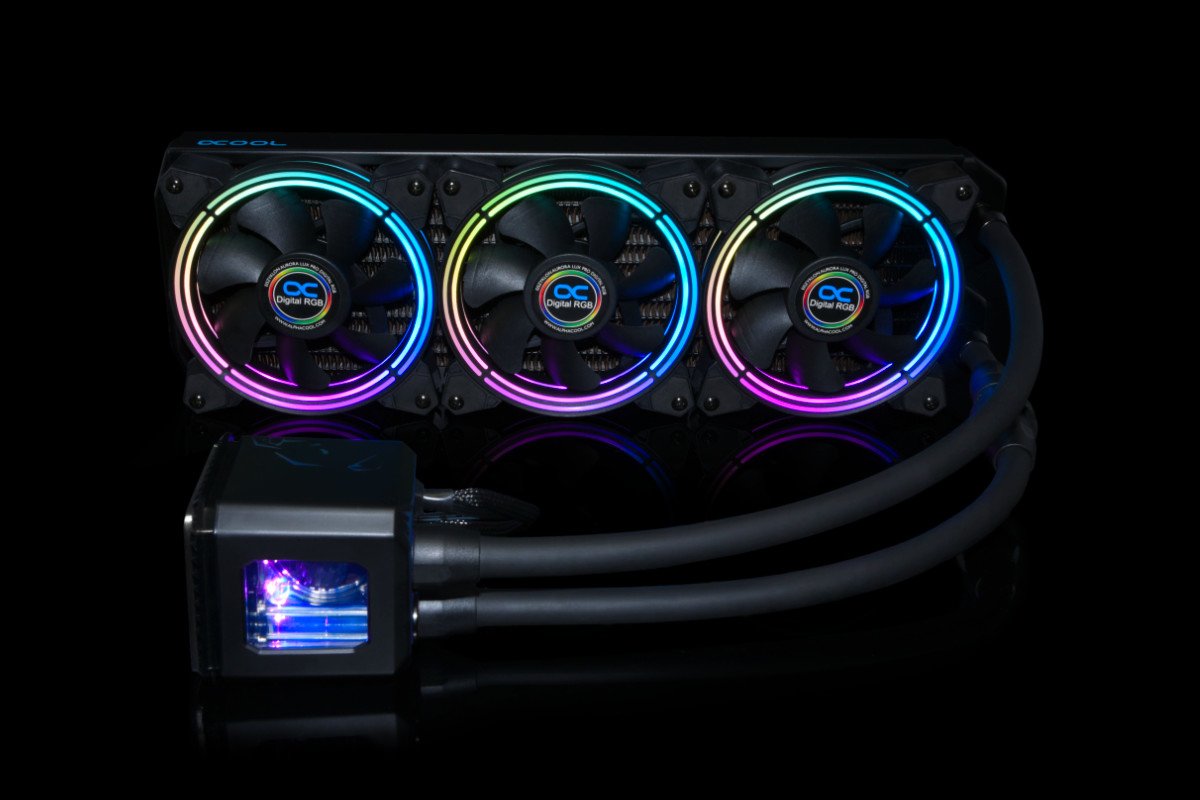 Ven Cpu Ref. Liquida Alphacool Eisbaer Aurora 360 Argb/Rellenable/Ampliable/3 Ventiladores 1016664