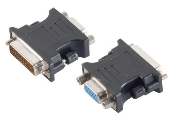 EAN 5705965856024 - Microconnect MONBG cambiador de género para cable HD15 DVI-I 24+5Pin Negro imagen 1