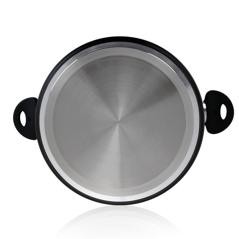 Orbegozo Cfm 2028 Fundicook Cacerola De Aluminio Forjado Con Capacidad De 5.09l - Antiadherente Libre De Pfoa - Mango