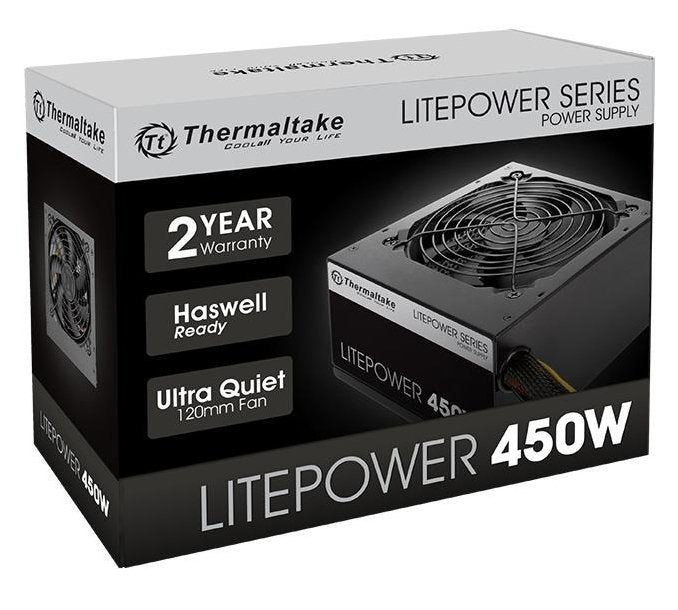 EAN 4717964404213 - Thermaltake Litepower G2 unidad de fuente de alimentación 450 W 24-pin ATX ATX Negro imagen 4