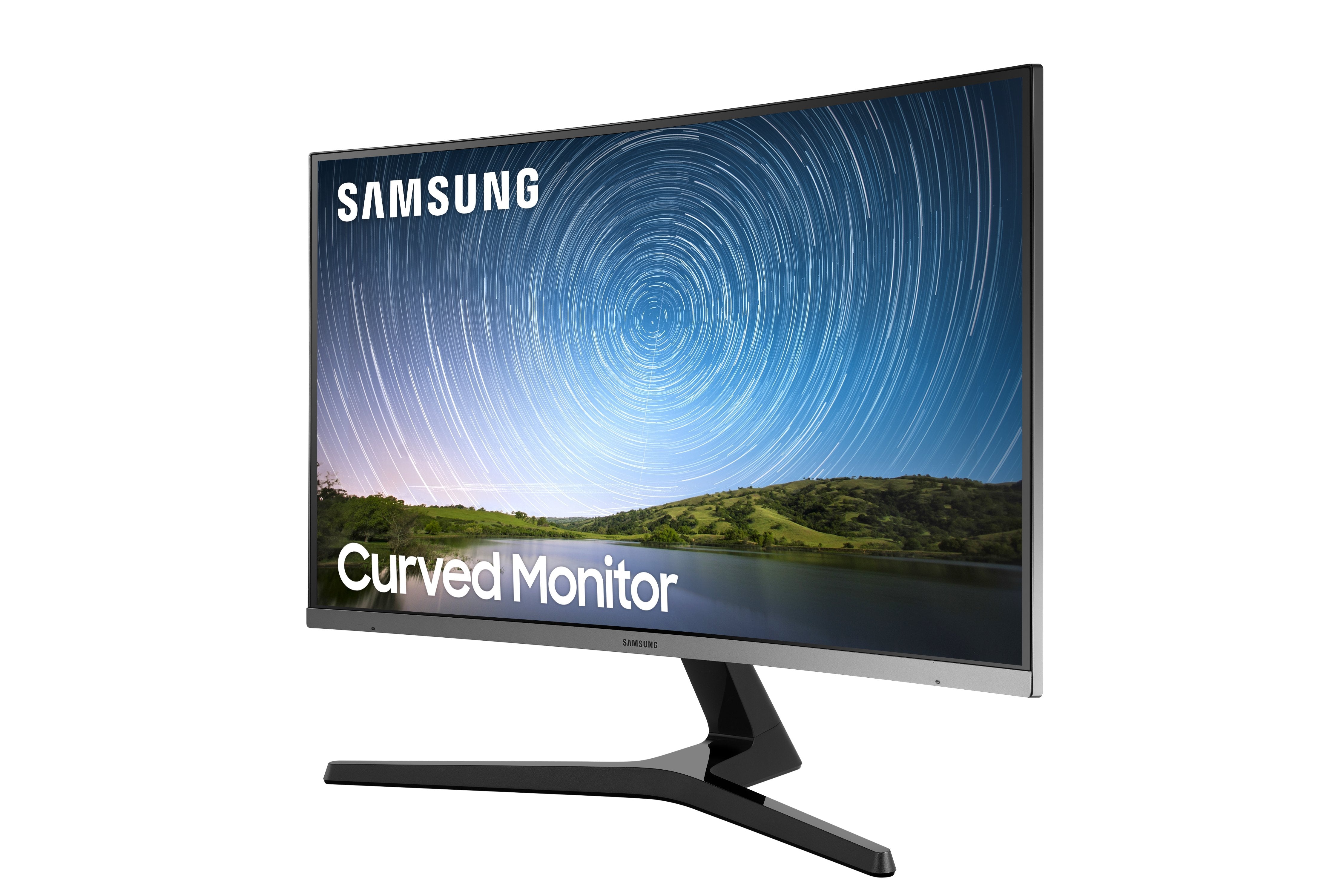 Samsung C27r500fhp 27" Curved Full Hd Led Azul, Gris