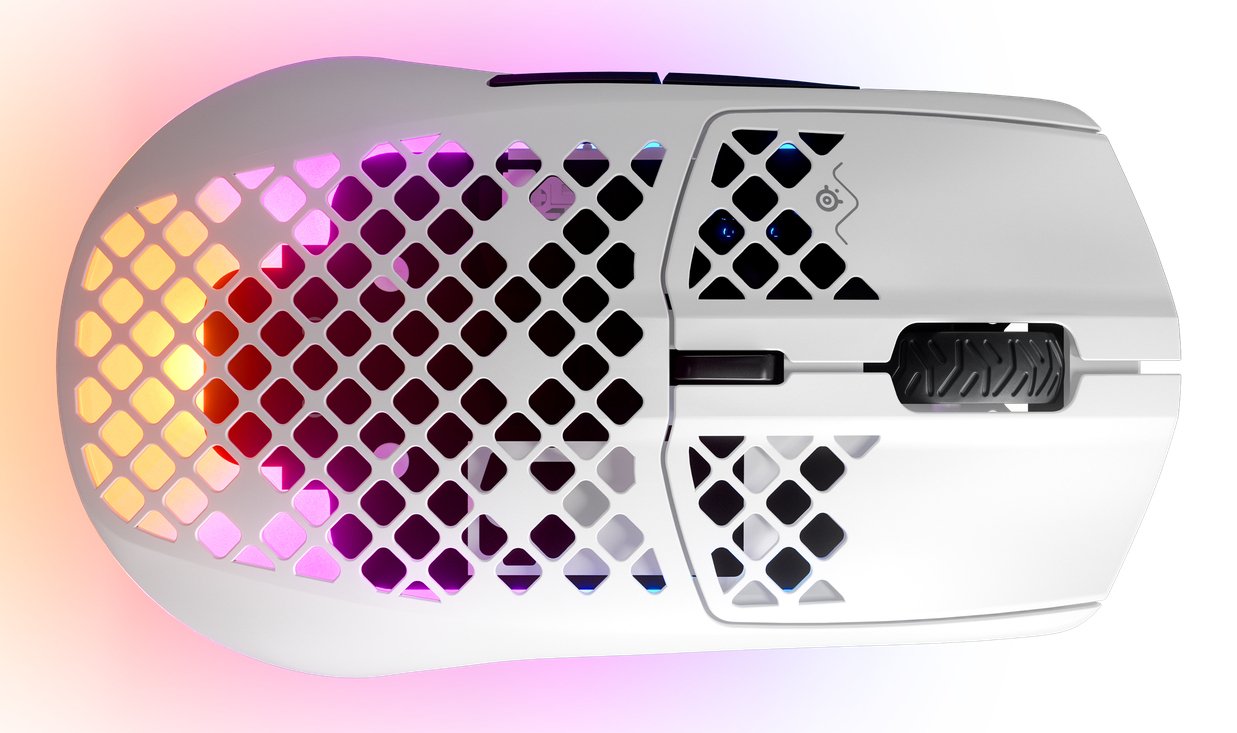 Raton Steelseries Aerox 3 Wireless Blanco