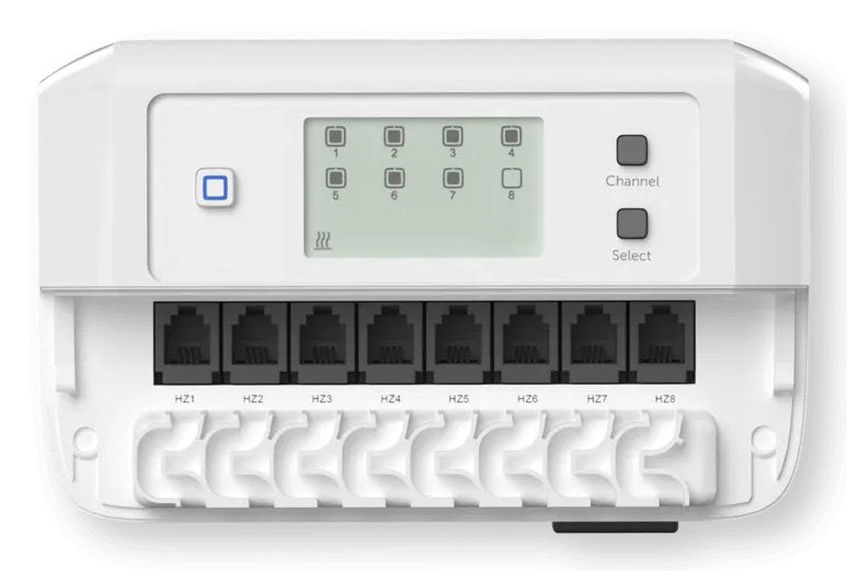 Eq-3 Ag Homematic Ip Fussbodenheizungscontroller - 8 Canales, Motorisch, Digitales Thermostat, Room, Rf, Blanco, Ip20, Botones