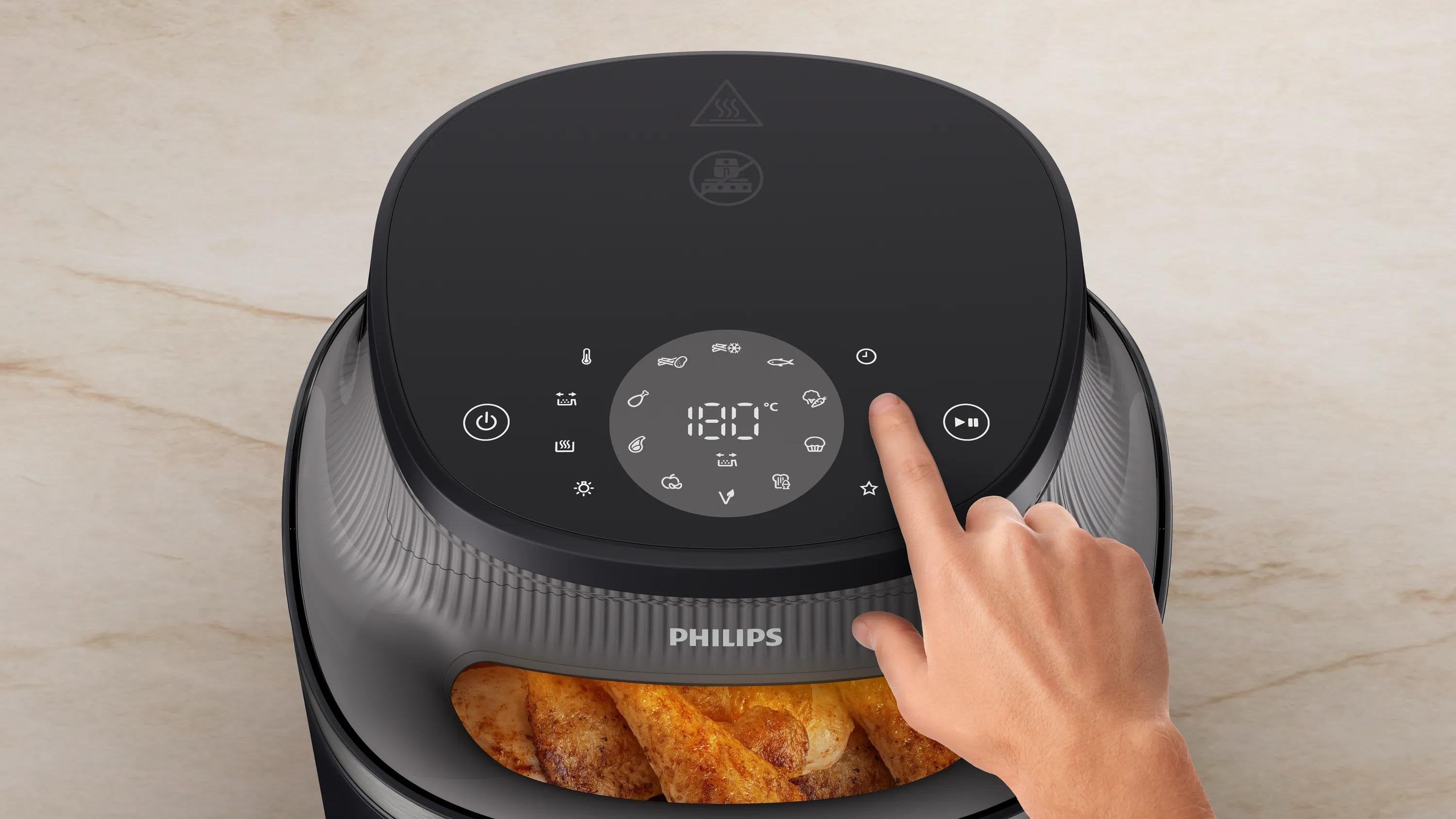EAN 8720389034503 - Philips 3000 series NA332/00 freidora Sencillo Independiente 1700 W Freidora de aire caliente imagen 8