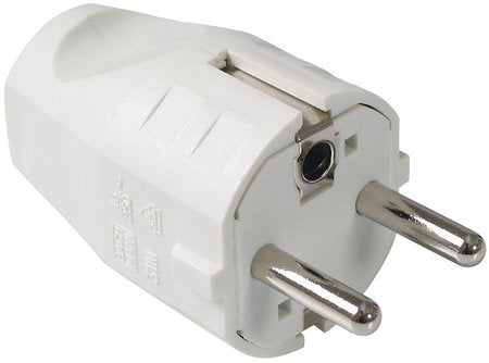 Enchufe De Seguridad Bachmann (Enchufe De Montaje), Blanco