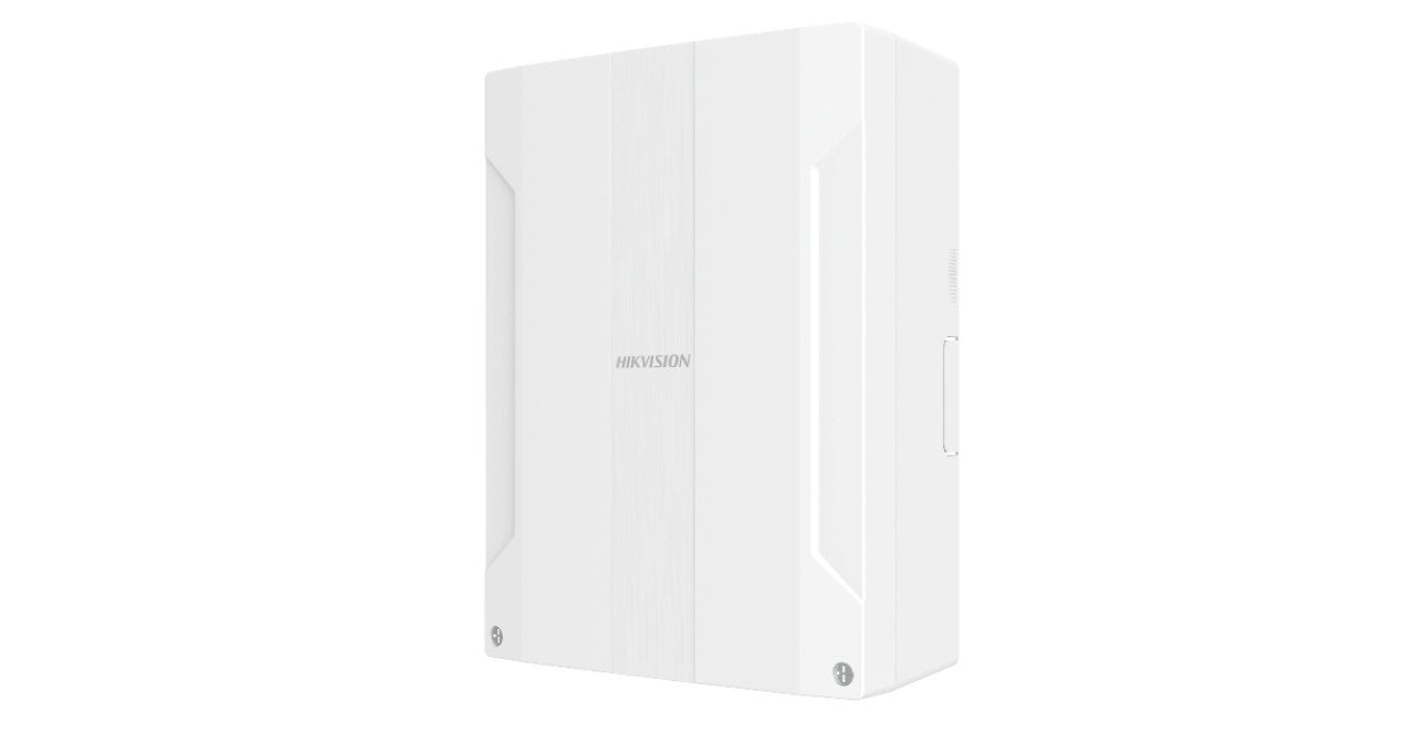 Panel Ax Pro 96 Zonas Híbrido Con Zonas 16 Cableadas En Placa + 2 Pgm´S Caja Grande Hikvision