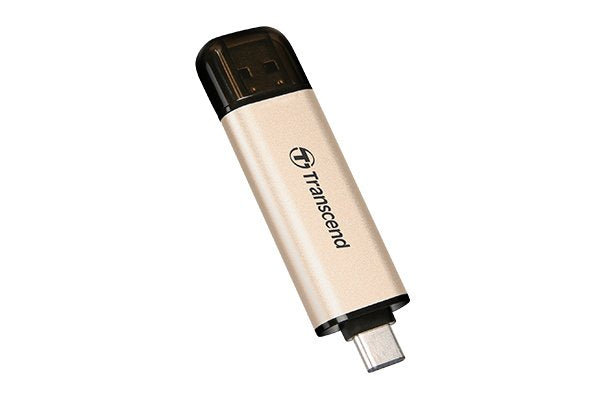 EAN 0760557850335 - Transcend JetFlash 930C unidad flash USB 256 GB USB Type-A / USB Type-C 3.2 Gen 1 (3.1 Gen 1) Oro imagen 3