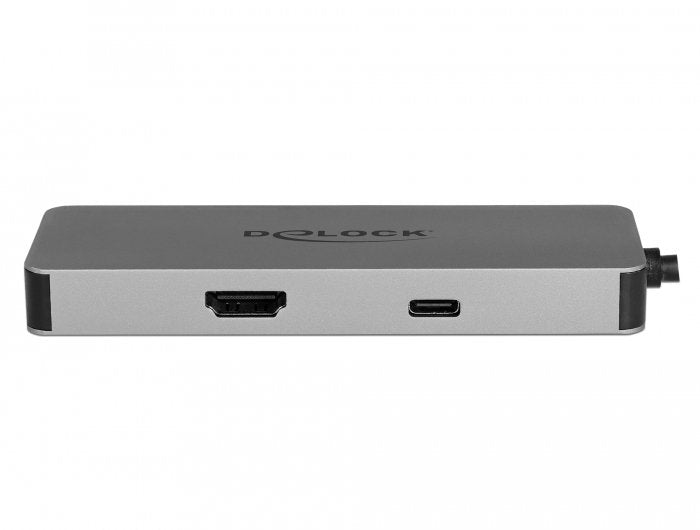 EAN 4043619877430 - DeLOCK 87743 base para portátil y replicador de puertos USB 3.2 Gen 1 (3.1 Gen 1) Type-C Gris imagen 3