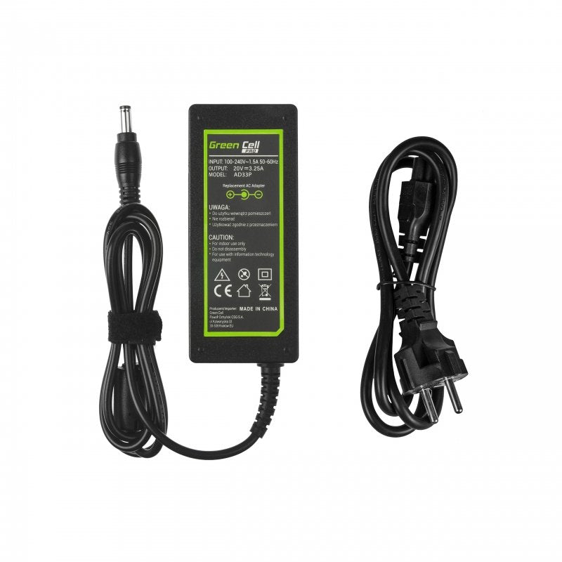 EAN 5903317225621 - Green Cell AD33P adaptador e inversor de corriente Interior 65 W Negro imagen 5