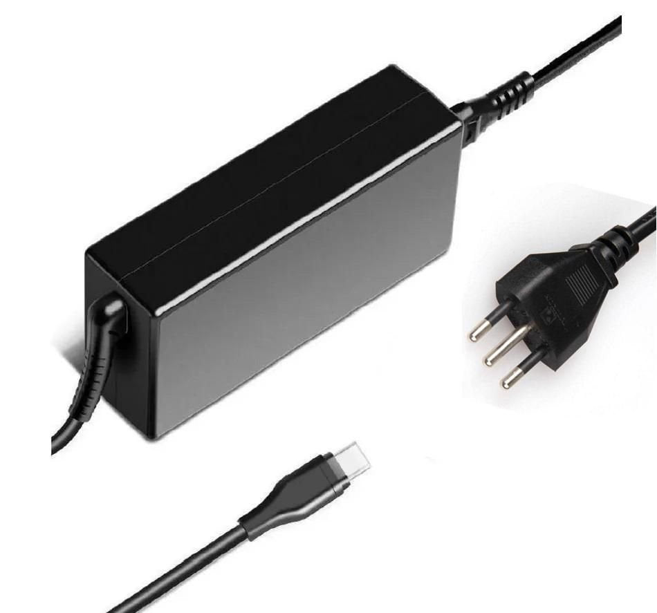 Usb-C Power Adapter - Usb-C Power Adapter 65w - 5-20v/3-3.5a Pd3.0 Ce Fcc Rohs - Including Italian Type L Power Cord - Warranty: 12m