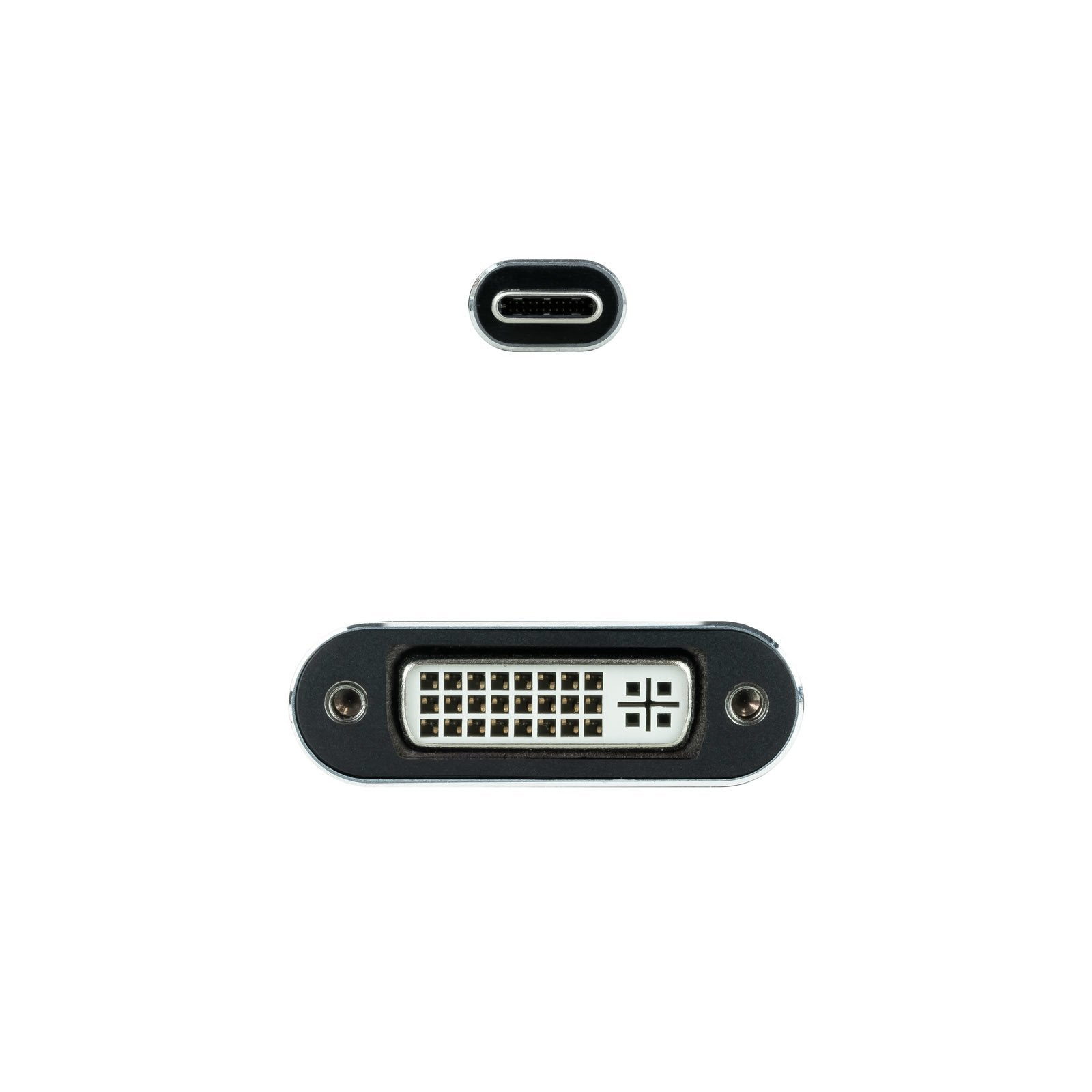 EAN 8433281012868 - Nanocable 10.16.4103-G adaptador de cable de vídeo 0,15 m USB Tipo C imagen 3