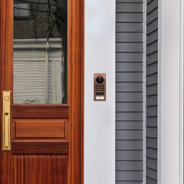 EAN 4260423867437 - DoorBird D1101V sistema de intercomunicación de video Bronce imagen 4
