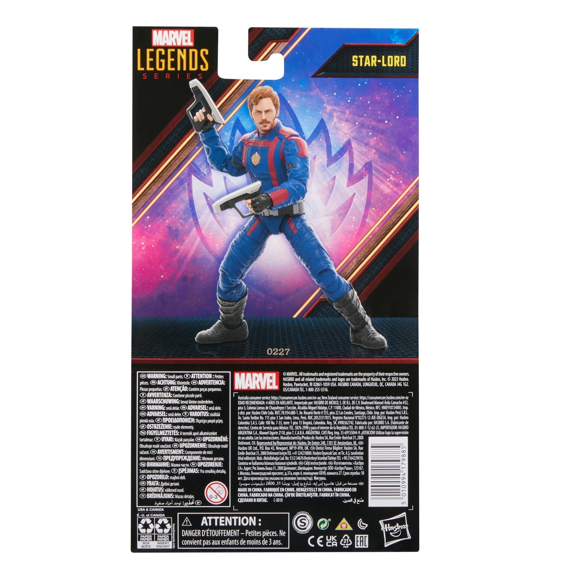 Figura Star-Lord Guardianes De La Galaxia Marvel 15cm