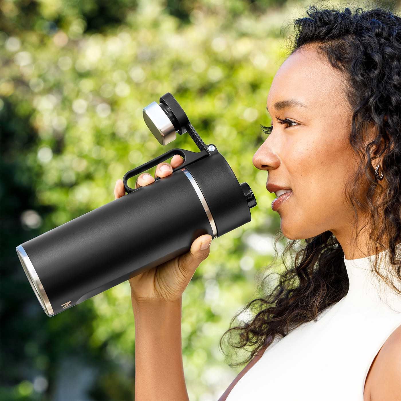 EAN 622356293754 - Ninja Thirsti Uso diario, Fitness, Senderismo, Deportes 700 ml Plástico, Acero inoxidable Negro imagen 5