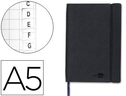 Libreta Indice A5 120h 70g/M2 Ne