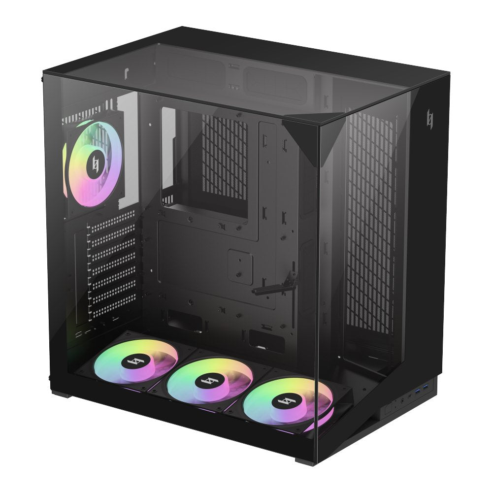 EAN 6931858712224 - GameMax NEX C56 VC BK carcasa de ordenador Midi Tower Negro imagen 6