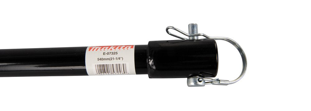 Extensión Makita Con Pasador 540mm, Para Taladro De Tierra Negro