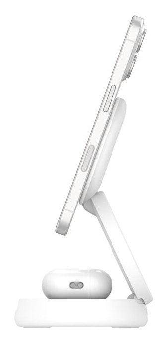 Belkin Boost Charge Adjustable Mag.2-In-1 Ch.Qi2 Wh. Wiz035kqwh
