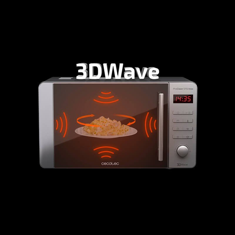 Cecotec Proclean 5110 Inox Microondas Con Grill 700w