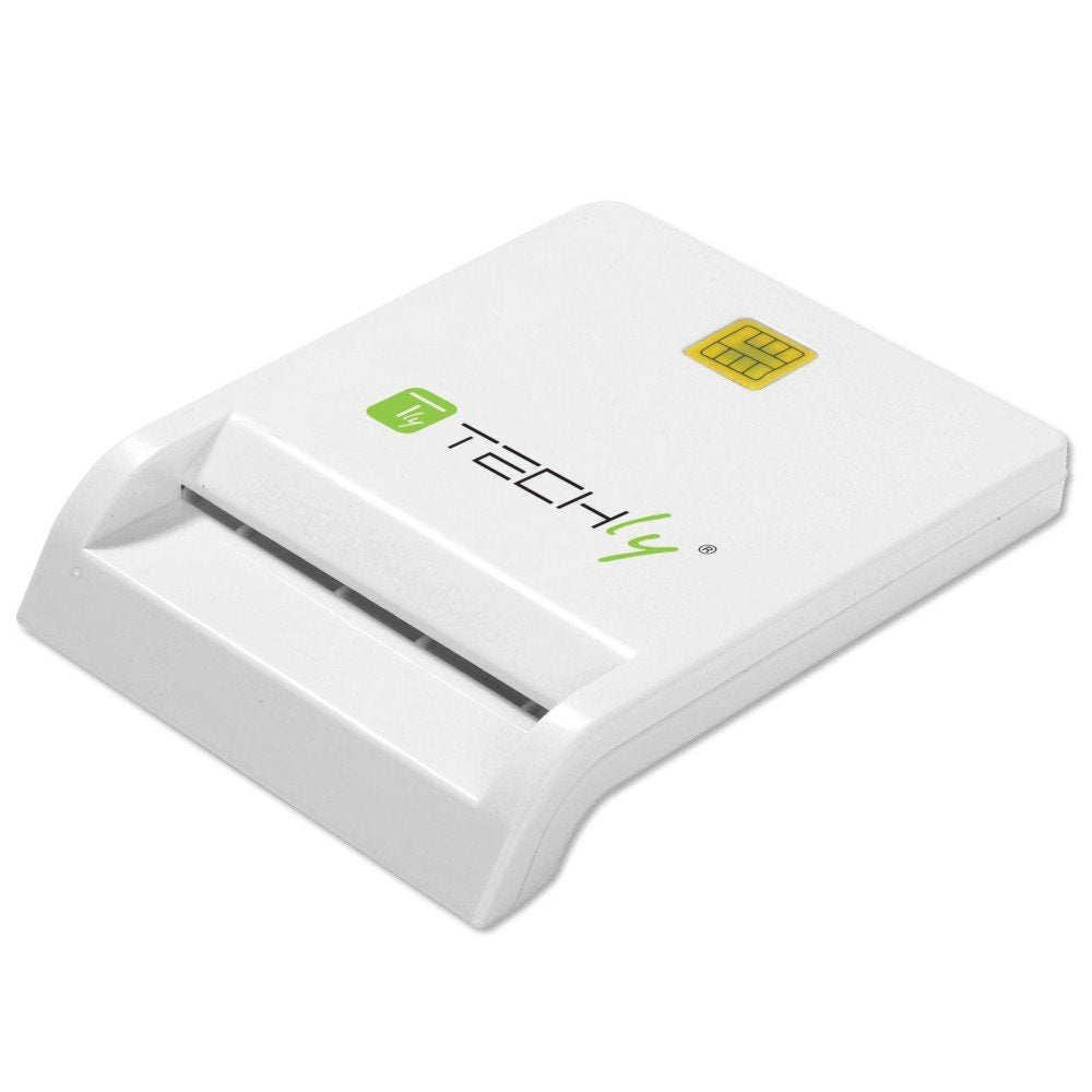 EAN 8054529029150 - Techly Compact Smart Card Reader/Writer USB2.0 White I-CARD CAM-USB2TY lector de tarjeta inteligente Inte imagen 4