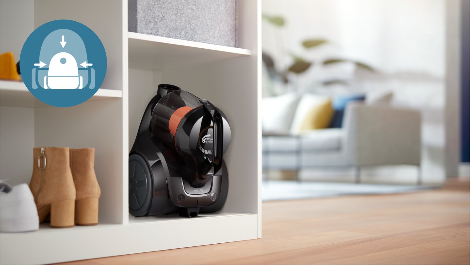 EAN 8720389051920 - Philips 1000 series XB1142/10 aspiradora 1,3 L Aspiradora cilíndrica Secar 800 W Sin bolsa imagen 10