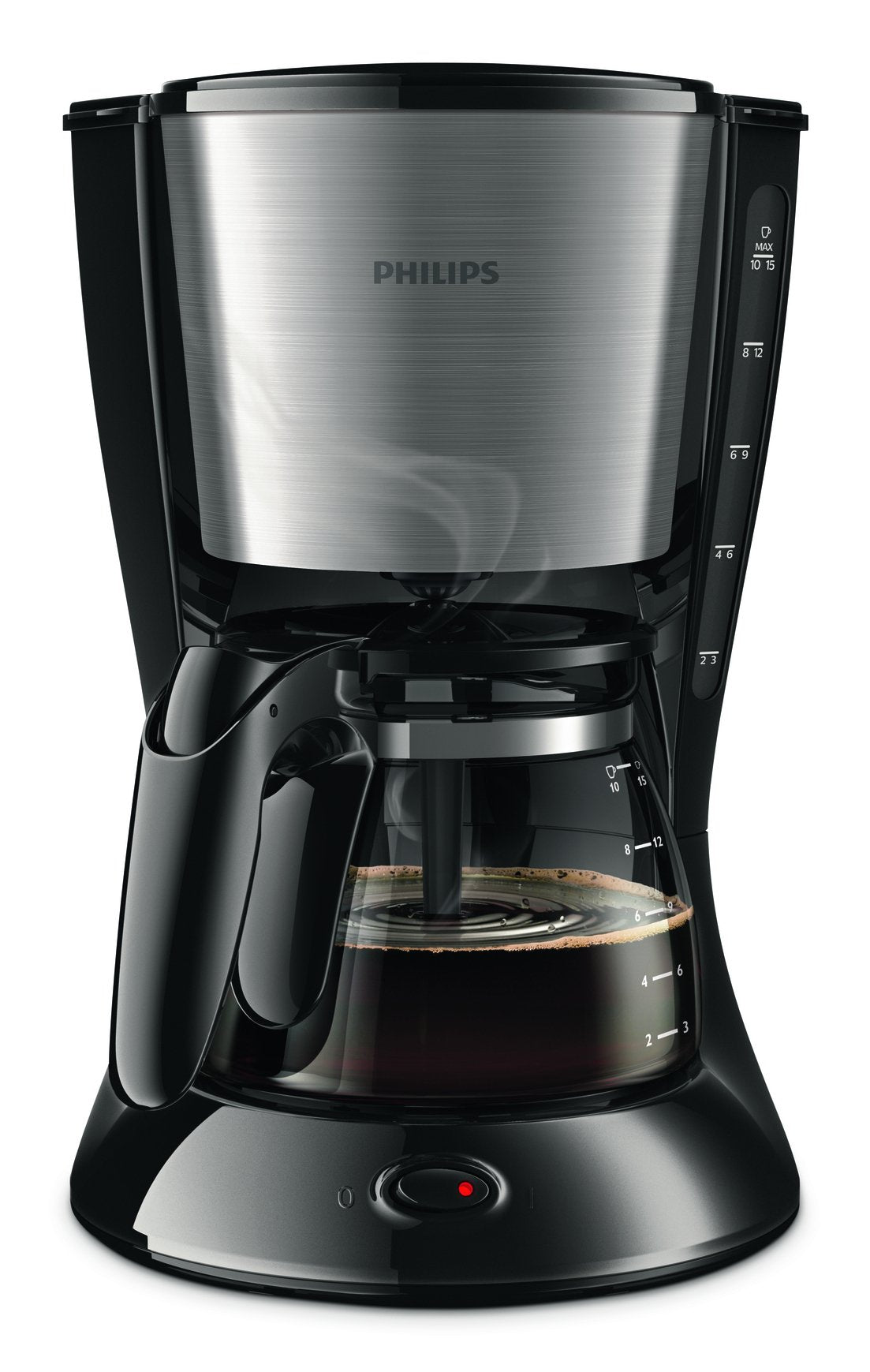 Cafetera De Goteo Philips Daily Collection Hd7462 Acero Inoxidable Negro