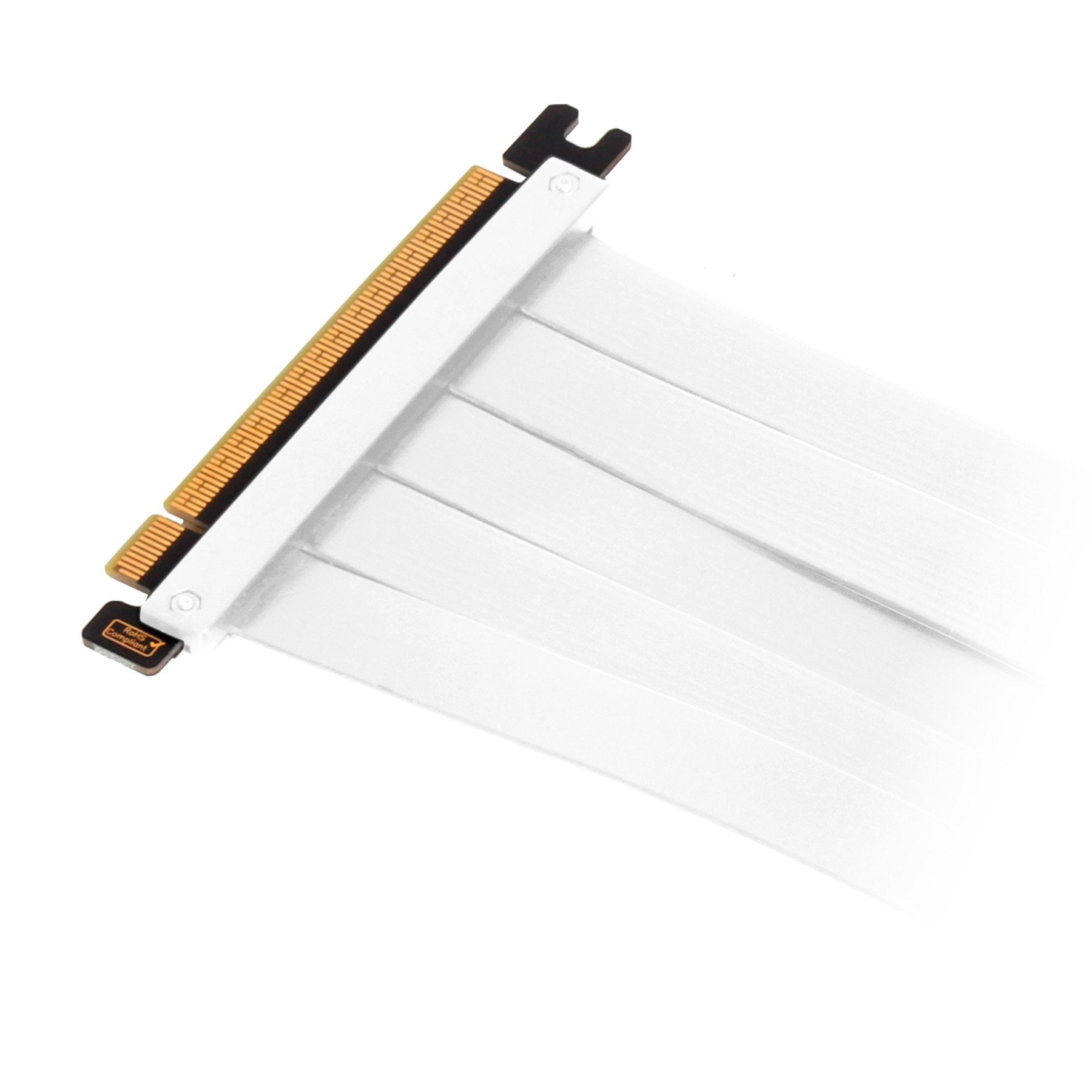 Aisens Cable De Extension Riser Pcie 4.0 X16 Flexible - Blindaje Emi - Longitud 17cm - Blanco