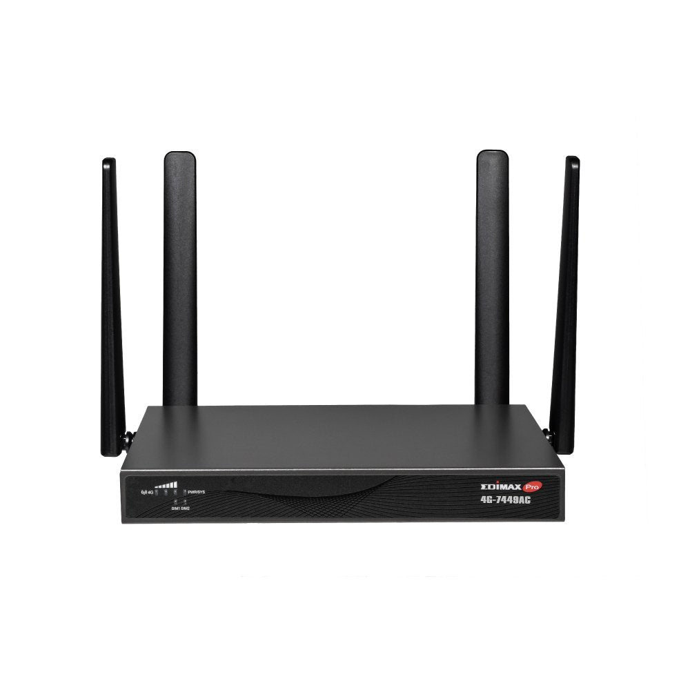 EAN 4717964705471 - Edimax 4G-7449AC router inalámbrico Doble banda (2,4 GHz / 5 GHz) Negro imagen 3