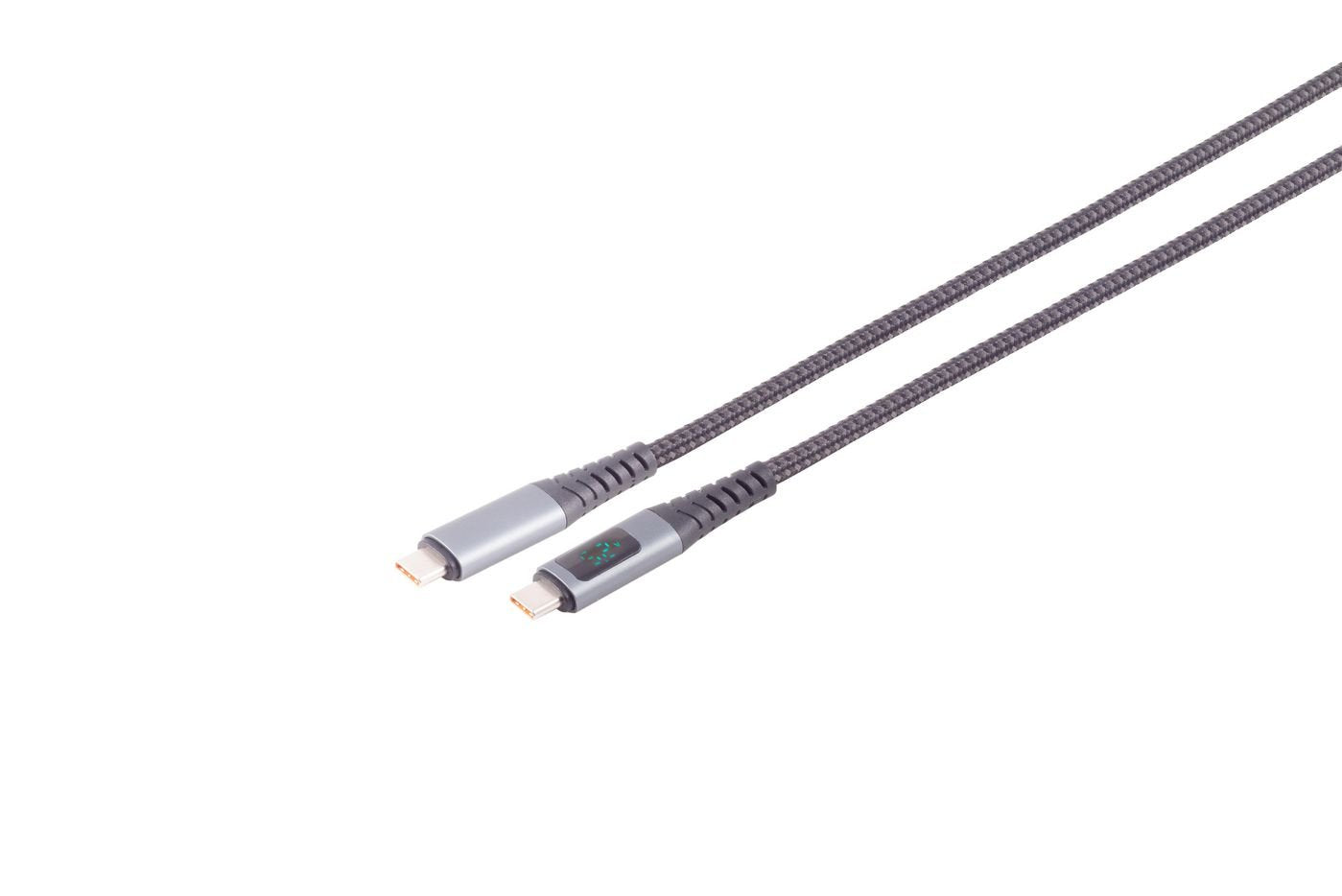 Premium Usb-C Usb4 Gen 3x2 Cable 240w Pd, A/V/W Display,
