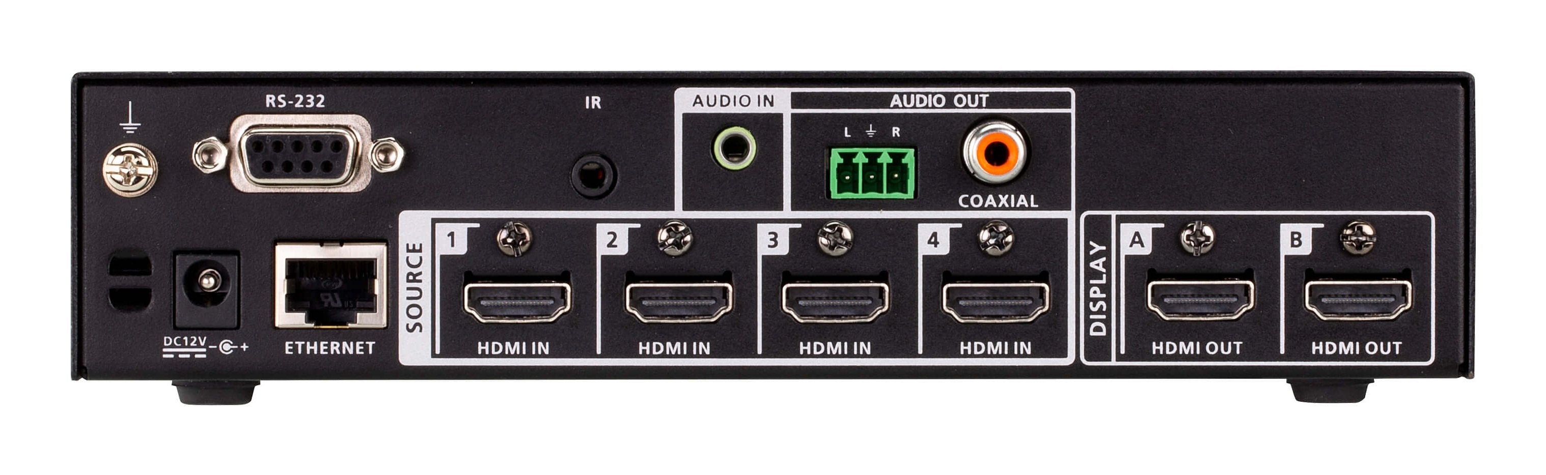 Switch 4 X 2 True 4k Hdmi De Presentaciones Con Multi-View
