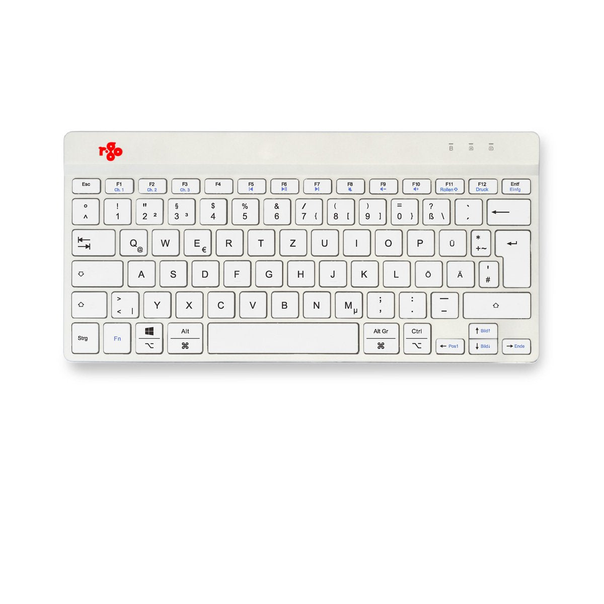 EAN 8719274492016 - R-Go Tools RGOCODEWLWH teclado Oficina Alemán imagen 7