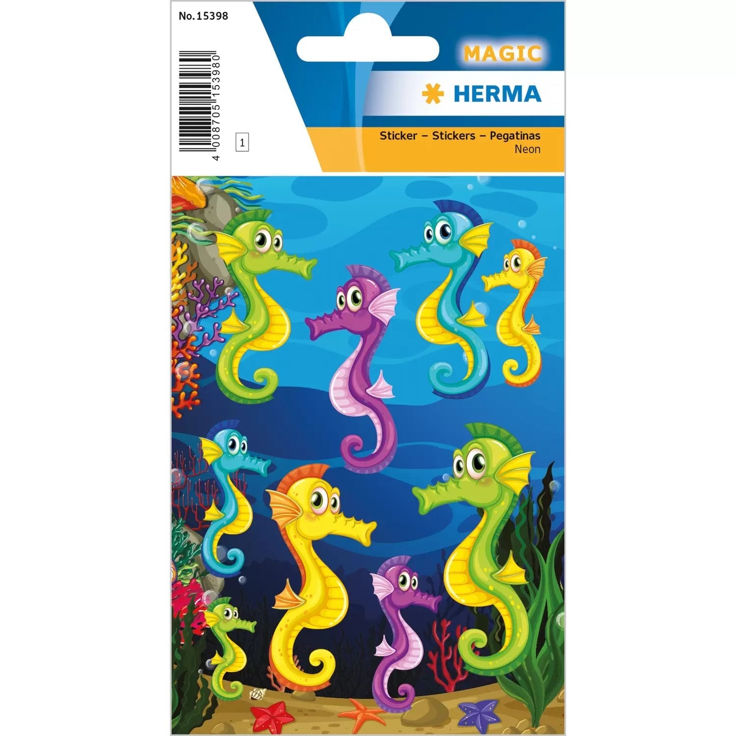 EAN 4008705153980 - HERMA 15398 etiqueta decorativa engomada Multicolor imagen 1