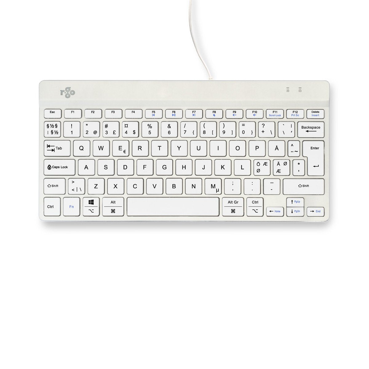 EAN 8719274492054 - R-Go Tools RGOCONDWDWH teclado Oficina USB Holandés imagen 3
