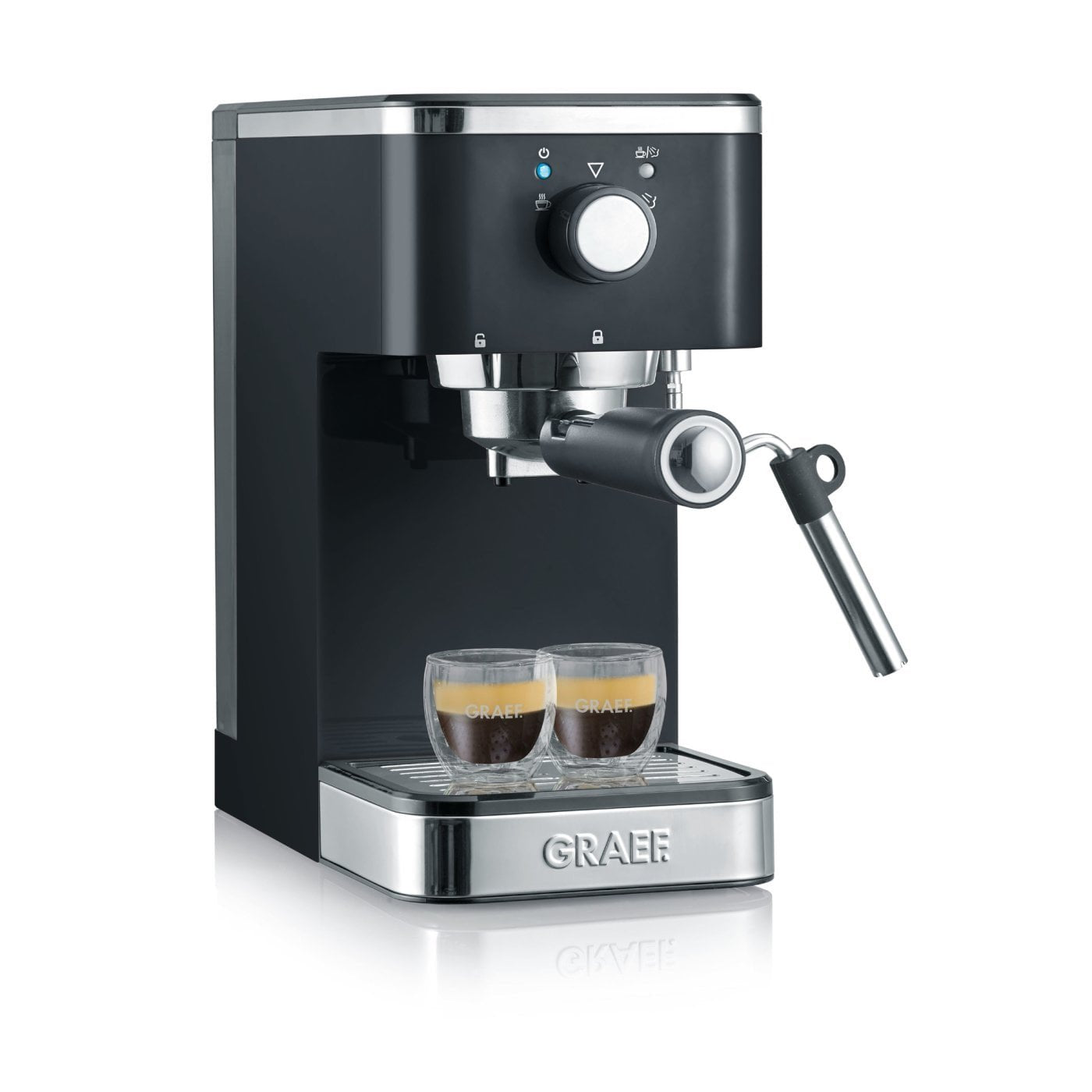 Cafetera Graef Es 402 Semi-Automática Máquina Espresso 1,25 L