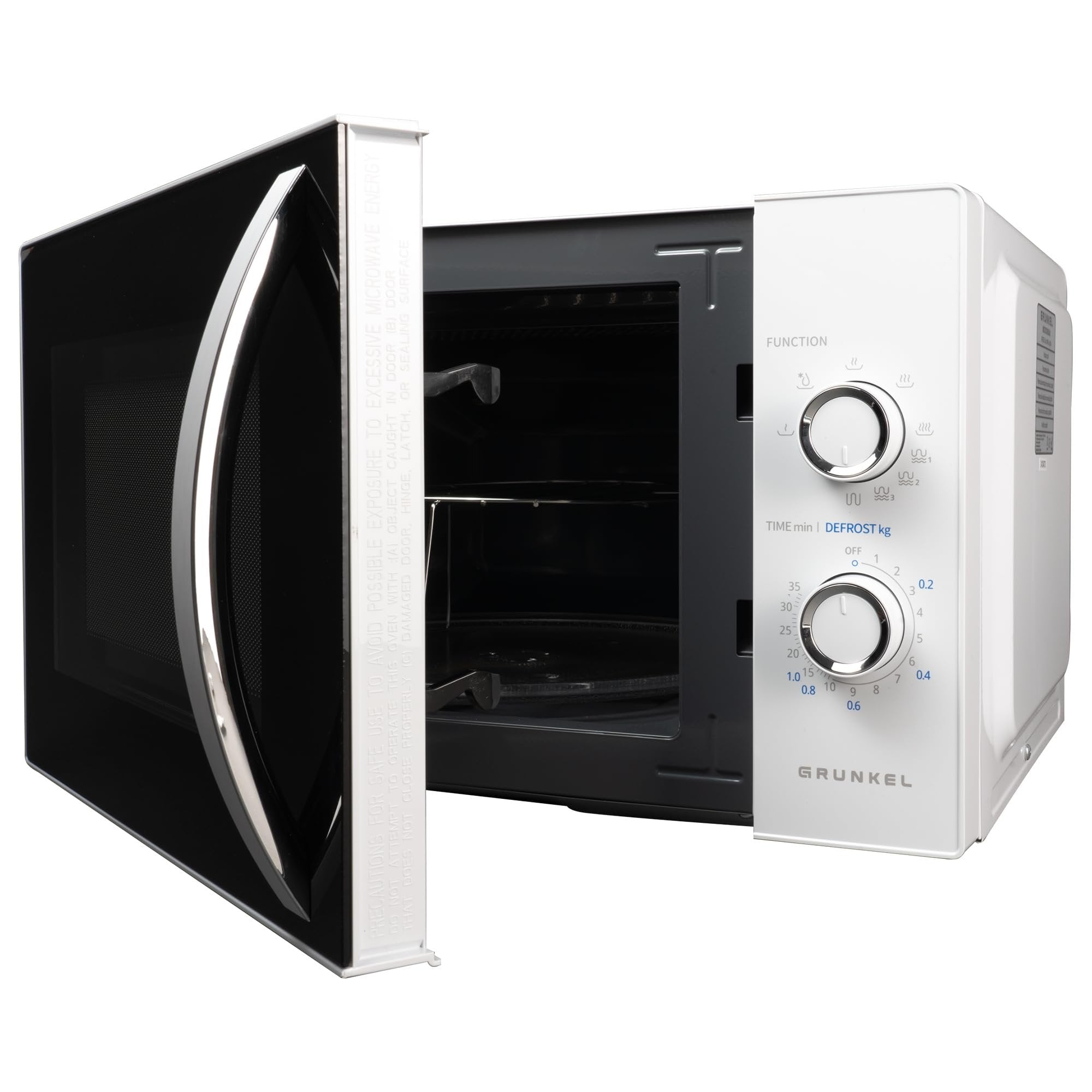 EAN 8426156018713 - Grunkel MWG-25MG Blanco Microondas con grill Encimera 25 L 800 W imagen 3