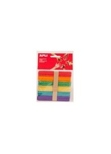 Apli Palo De Polo 150x18mm Colores Surtidos -40u-
