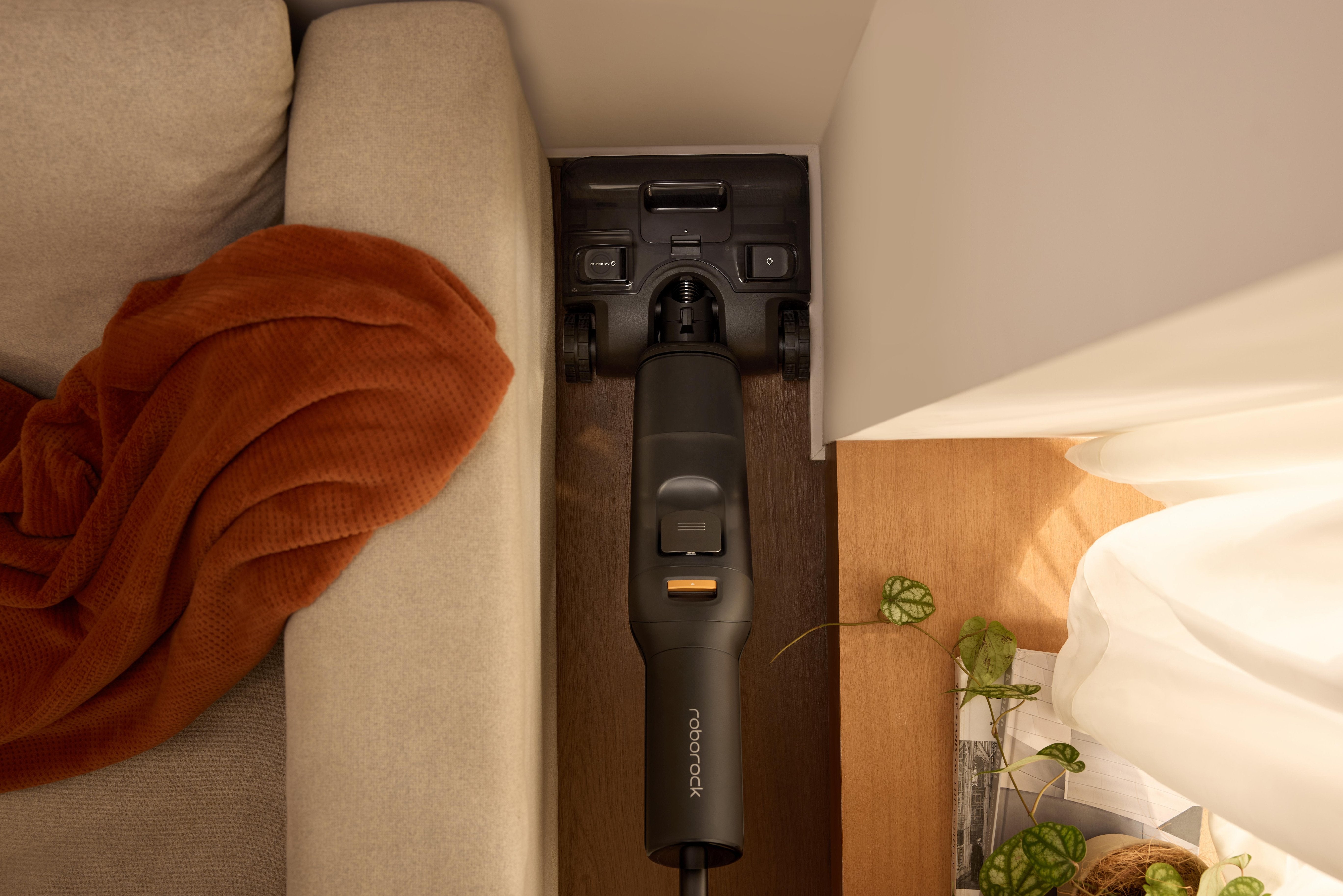 Aspiradora Roborock F25 Ace Combo Húmeda/Seca Negro 6974653812447