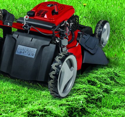 Cortacésped Einhell Gc-Pm 51/3 S Hw-E De Empuje A Gasolina Gasolina Negro, Rojo Rojo/Negro, Cortacésped De Empuje A Gasolina, 51 Cm, 1 L, 70 L, Tracción En Ruedas Traseras, 4 Rueda(S)