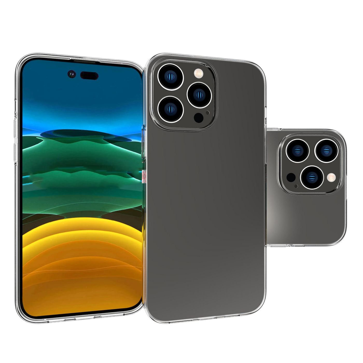 Estuff Es67100008-Bulk Funda Para Iphone 14 Pro Max (6.7") Transparente