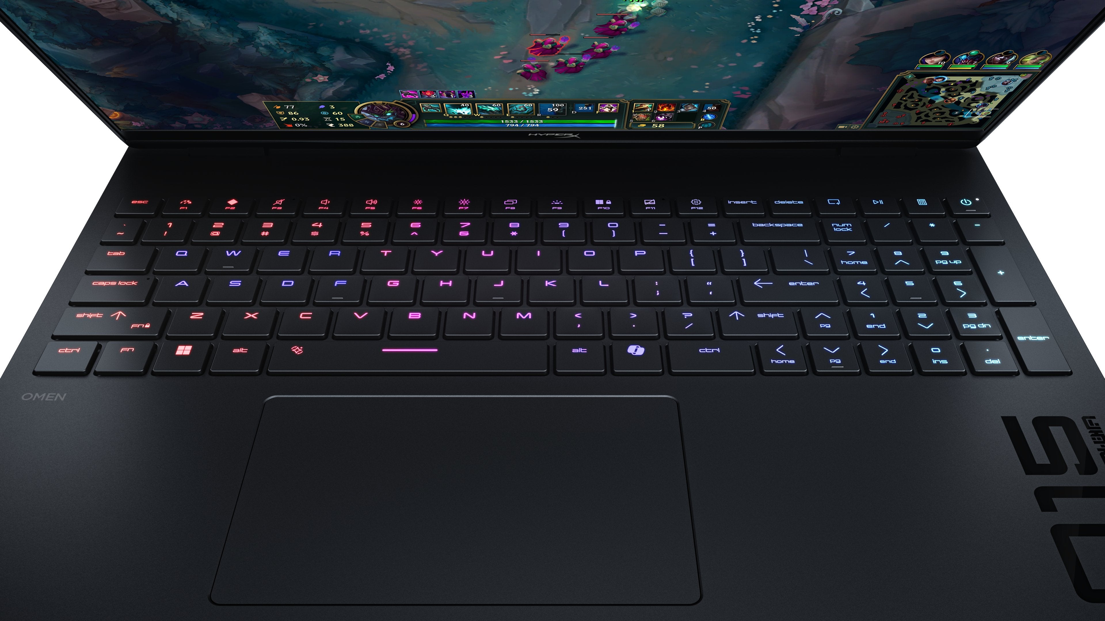 EAN 0821844741801 - HP HyperX OMEN 15 inch Gaming Laptop PC 15-gb0015ns AMD Ryzen™ 5 38,9 cm (15.3") 2K 16 GB DDR5-SDRAM NVID imagen 4