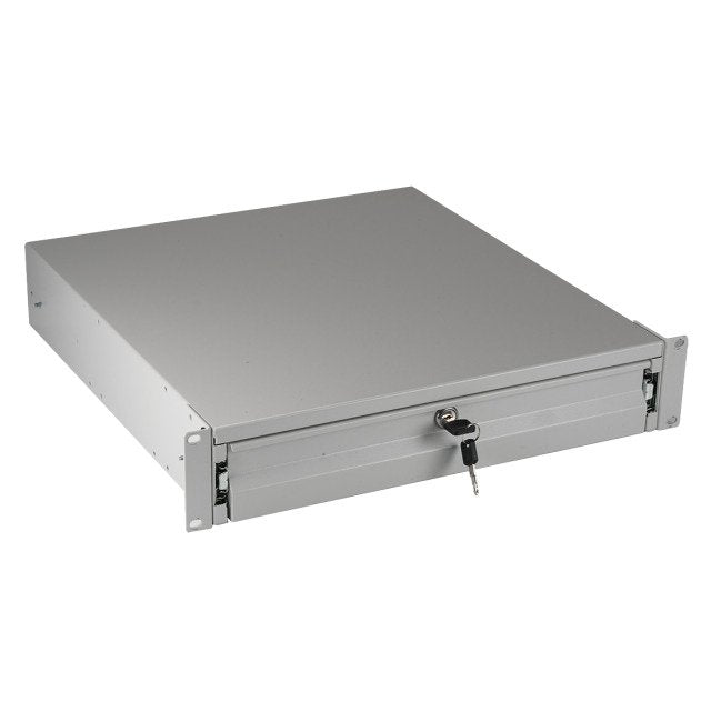 Efb 19" 3he Teclado- Dokumentenschublade, Con Cerradura, Ral7035
