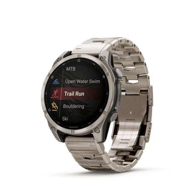 Smartwatch Garmin Fenix 8 3,56 Cm (1.4") Amoled 47 Mm Digital 454 X 454 Pixeles Pantalla Táctil Titanio Wifi Gps (Satélite)