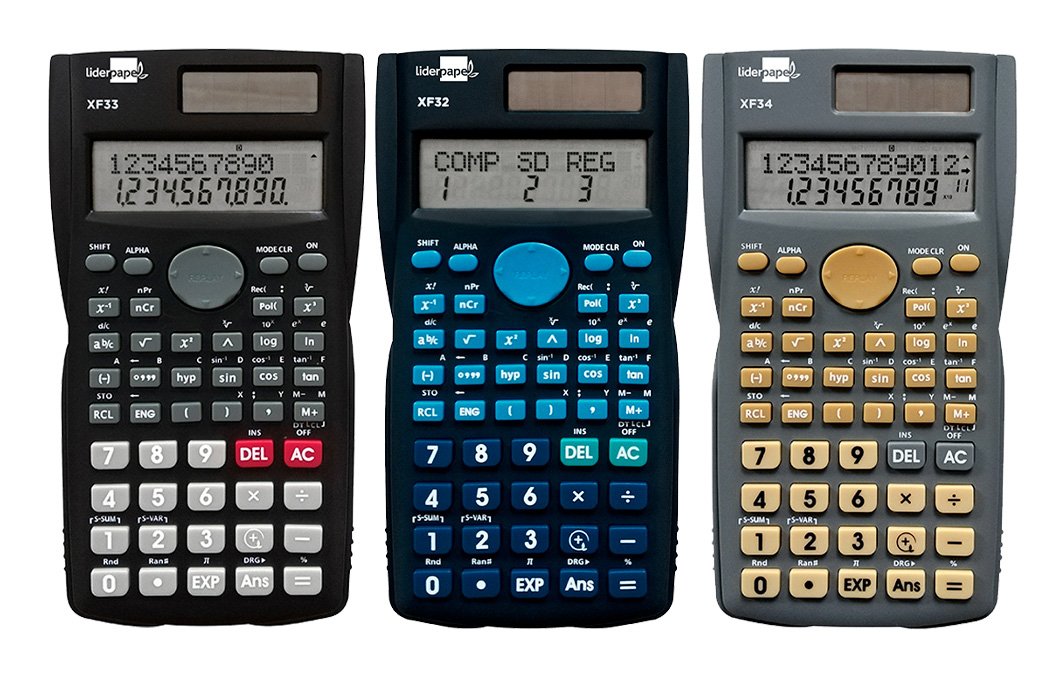 EAN 8423473041325 - Liderpapel XF35 calculadora Escritorio Calculadora científica Colores surtidos imagen 1