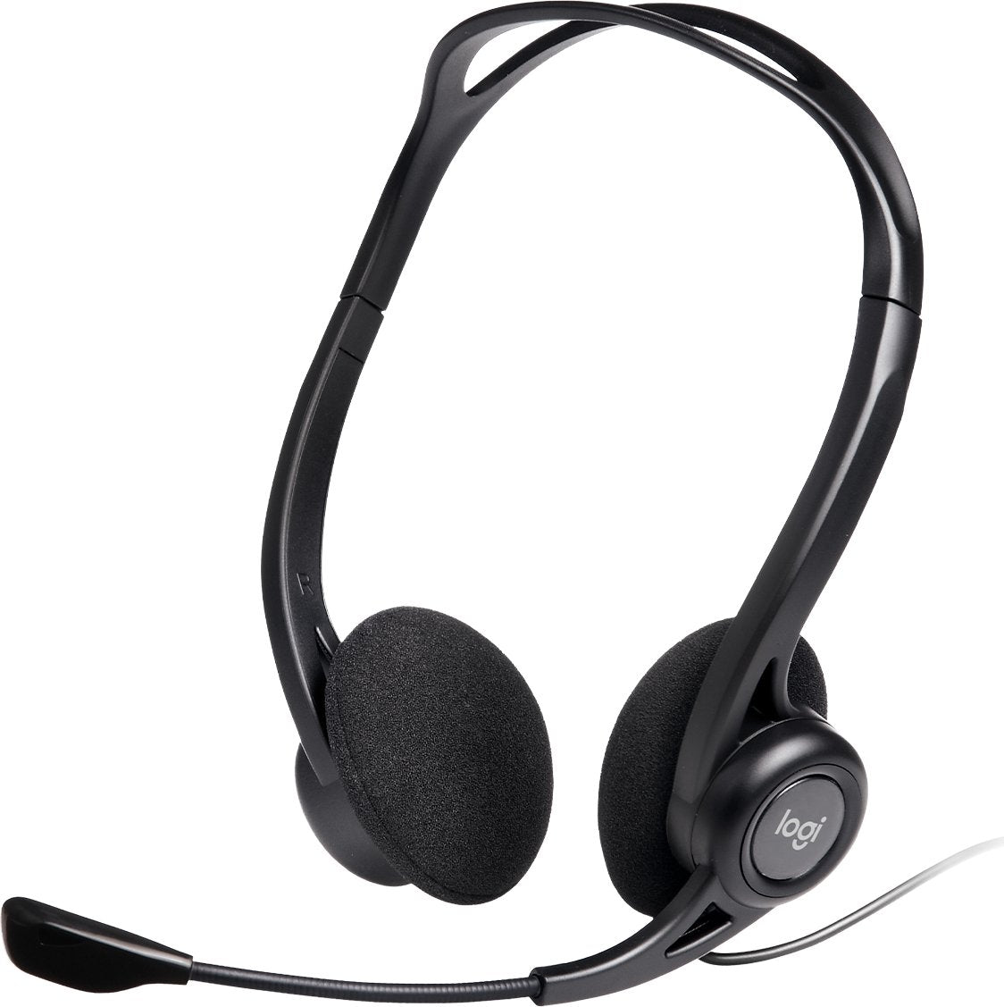 EAN 5099206008441 - Logitech 981-000100 auricular y casco Auriculares Alámbrico Diadema Llamadas/Música USB tipo A Negro imagen 1
