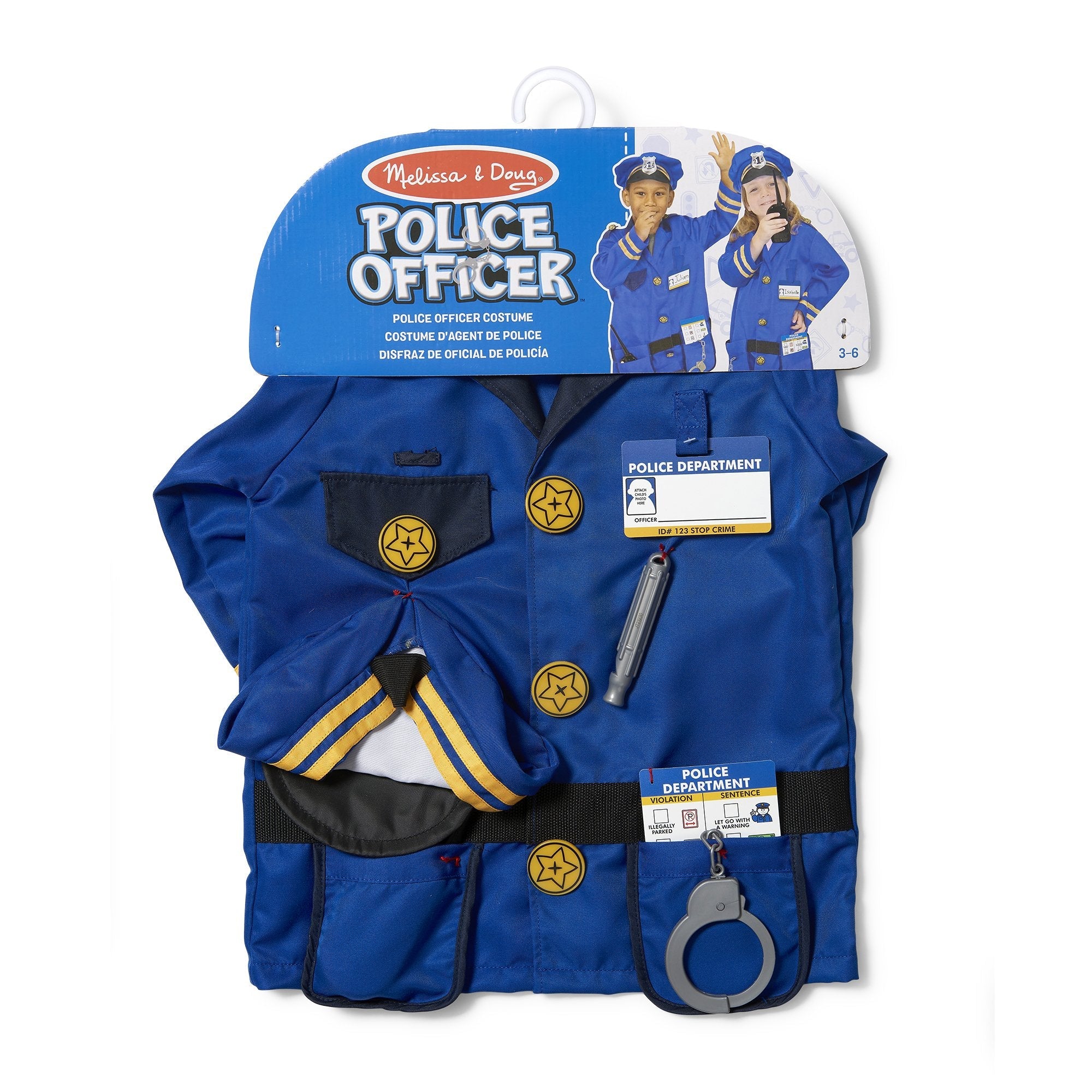 Spinmaster Melissa & Doug - Polizei Kostüm 6075144