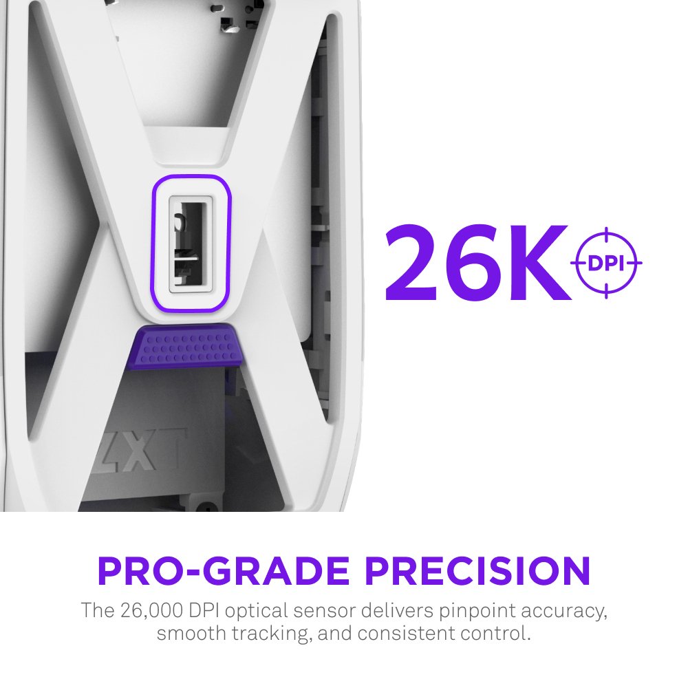 EAN 5056547204031 - NZXT MS-101NW-02 ratón Juego mano derecha RF inalámbrico Óptico 26000 DPI imagen 3